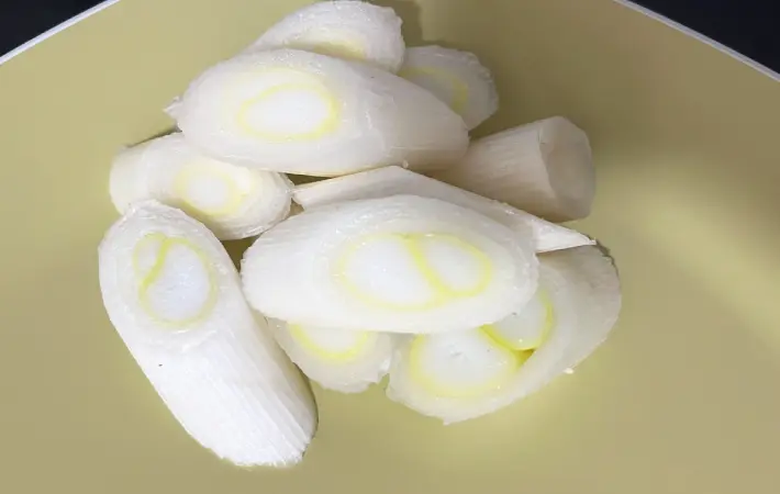 長ネギを切った画像（撮影：エニママ）