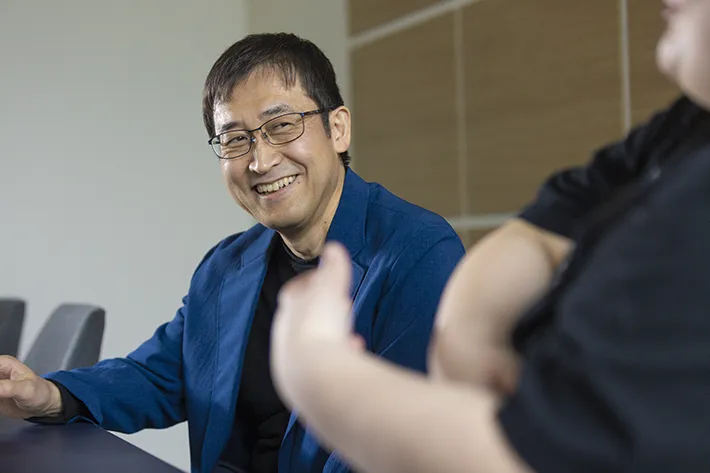 伊藤潤二先生の写真