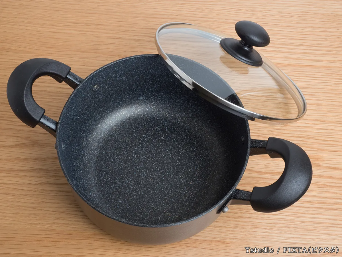 鍋と鍋の蓋の写真