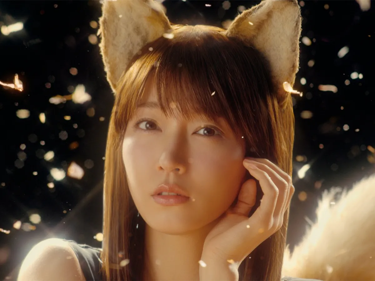 吉岡里帆さん演じる『どんぎつね』の画像