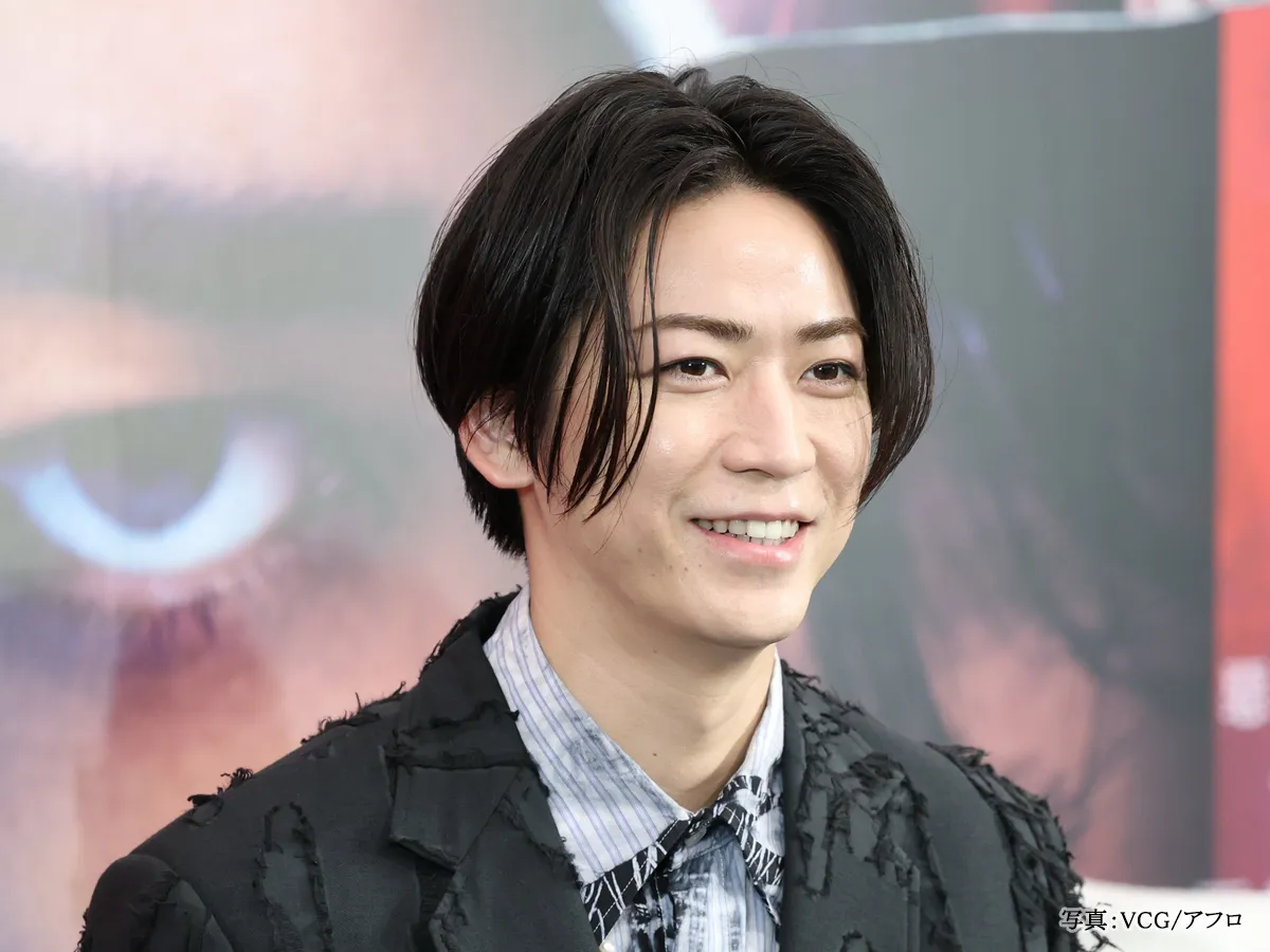 亀梨和也さんの顔写真