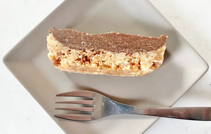 『チョコパイでチョコタルトケーキ』の完成写真（撮影：エニママ）