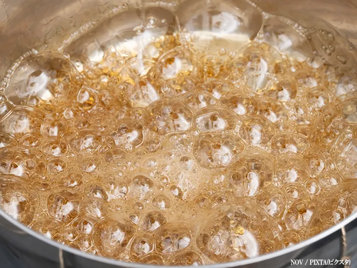 プリンを作るイメージ写真