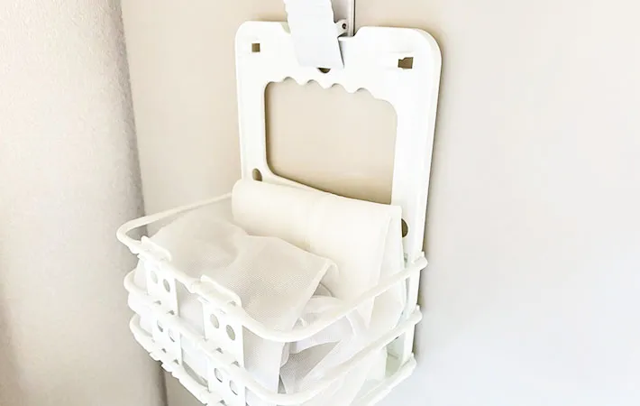 洗濯ネットを収納した画像（撮影:エニママ）