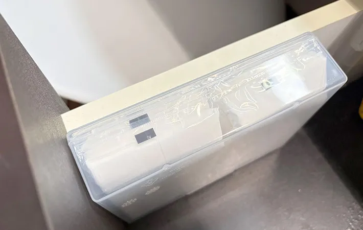 引き出しに収納した画像（撮影：エニママ）