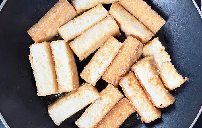 焼き色が付いてきた画像（撮影:エニママ）　