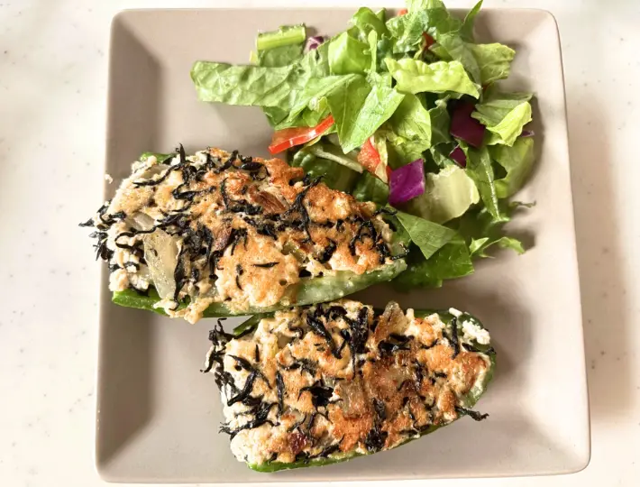 皿に盛り付けた画像（撮影：エニママ）