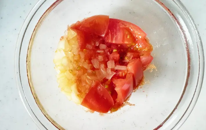 加熱後の画像（撮影：エニママ）