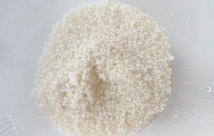 洗米した画像（撮影：エニママ）