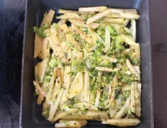 ハッシュドポテトの調理写真（撮影：エニママ）