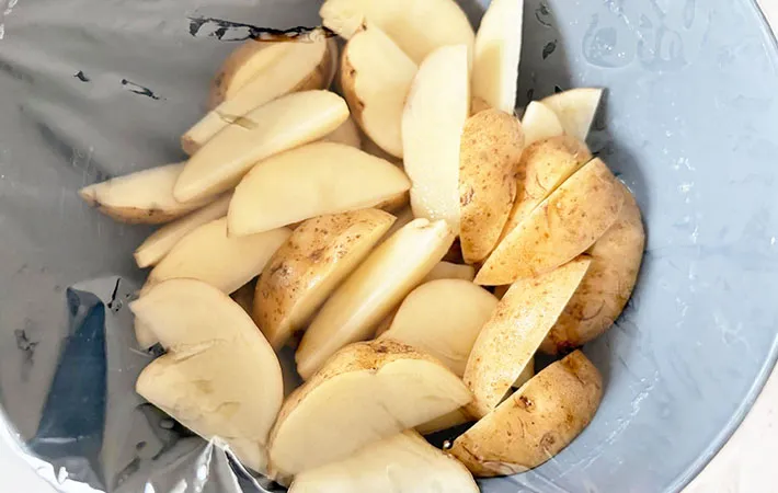 ラップをかけた画像（撮影:エニママ）