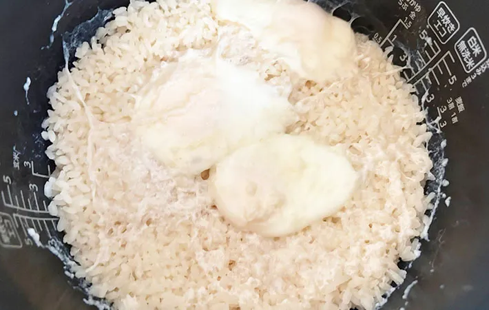 炊き上がり画像（撮影:エニママ）