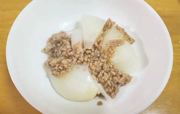 盛りつけされた完成画像（撮影：エニママ）