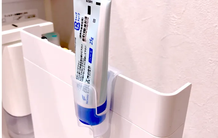 チューブホルダーとして使った画像（撮影:エニママ）