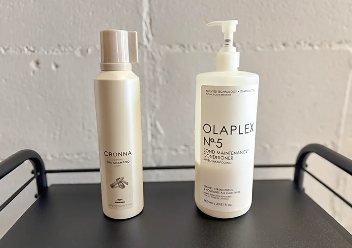 シャンプーとコンディショナーの写真