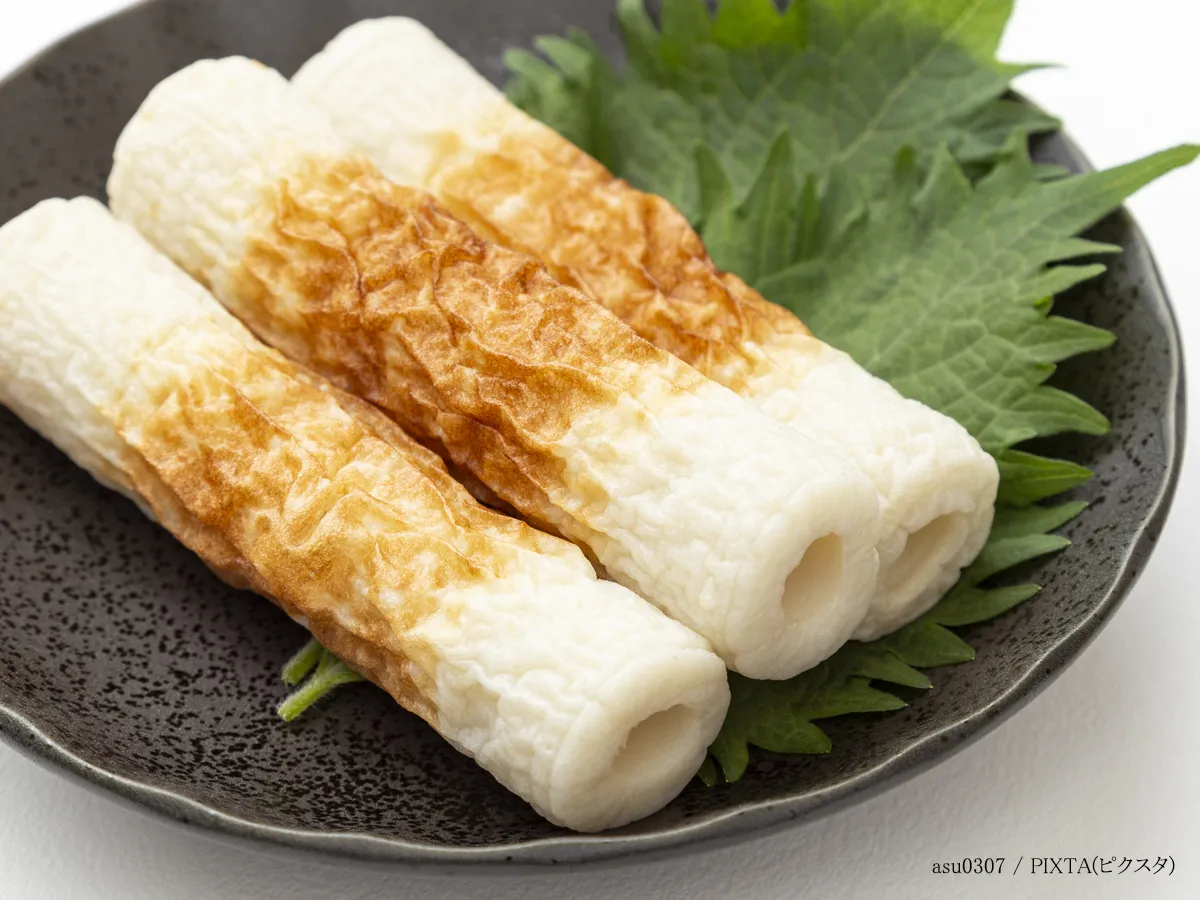 ちくわが並ぶ写真