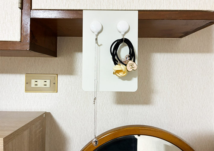 ブックエンドの活用写真（撮影：grapeライフハック編集部）