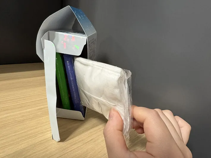 『東京ディズニーシー25周年“スパークリング・ジュビリー”』のポテトスナックの使い道（撮影：grapeフード編集部）