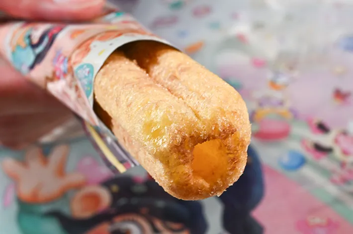 コーンスナックの中身の写真（撮影：grapeフード編集部）