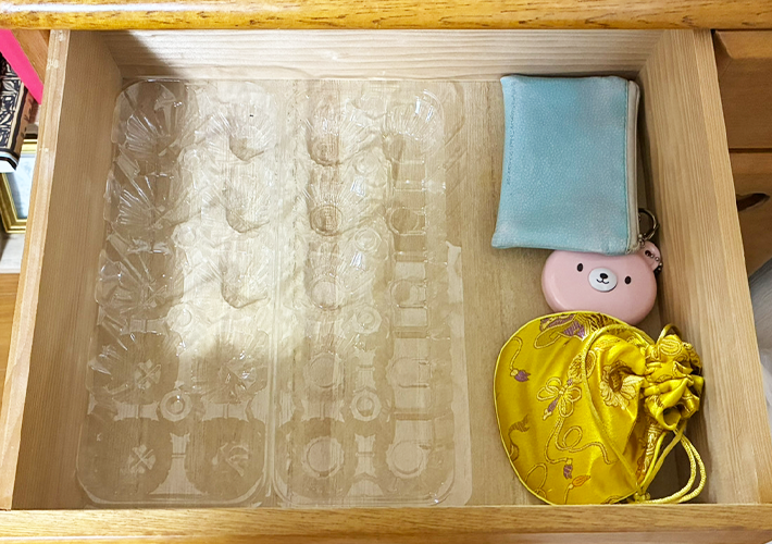 卵パック活用法写真（撮影：grapeライフハック編集部）