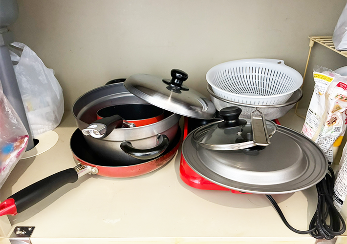 調理器具の写真（撮影：grapeライフハック編集部）