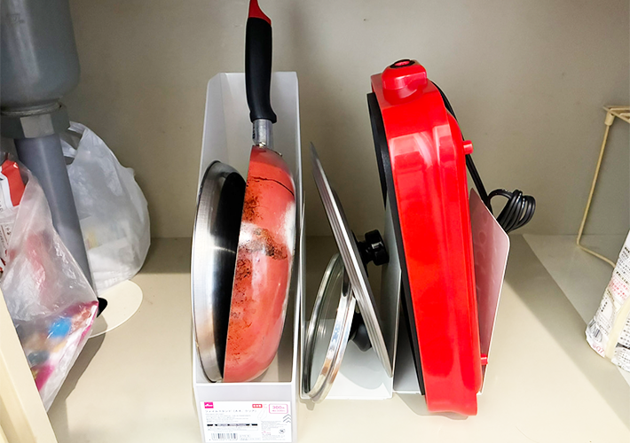 文房具のキッチン活用写真（撮影：grapeライフハック編集部）