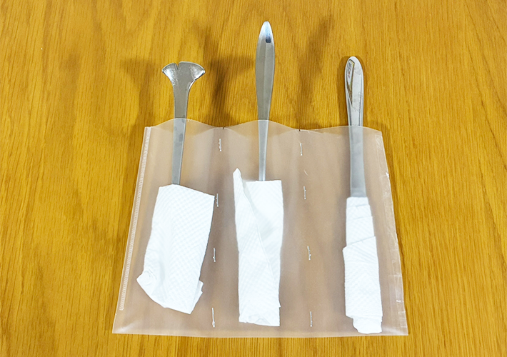 クリアファイルの活用写真（撮影：grapeライフハック編集部）