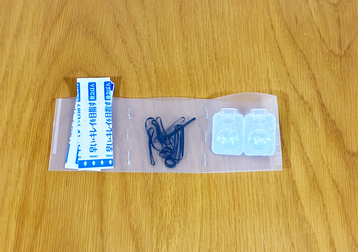 クリアファイルの活用写真（撮影：grapeライフハック編集部）