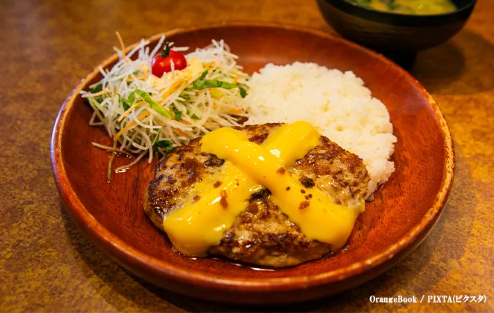 ハンバーグの写真