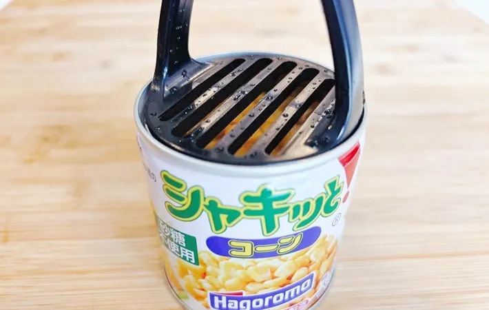 『ダイソー マッシャー』の使用写真（撮影：キジカク）