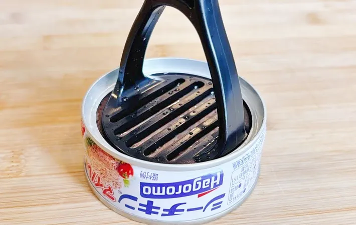 『ダイソー マッシャー』の使用写真（撮影：キジカク）