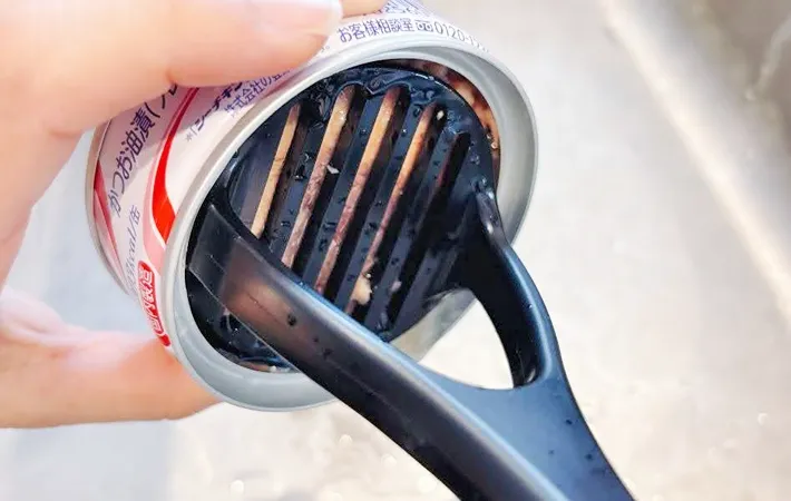 『ダイソー マッシャー』の使用写真（撮影：キジカク）