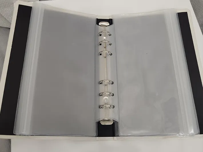 リングファイル（撮影：grape芸能編集部）