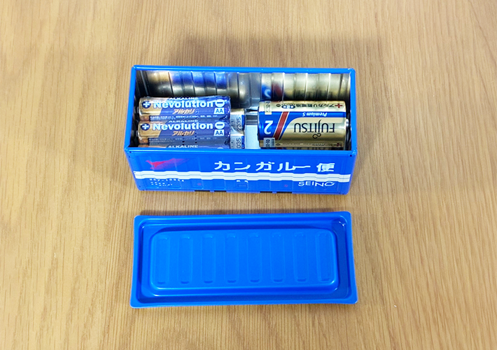 ブリック　コンテナ２０Ｆ　西濃運輸の写真（撮影：grapeライフハック編集部）