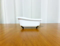 猫足バスタブの活用写真（撮影：grapeライフハック編集部）