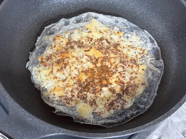 ライスペーパーお好み焼き（撮影：grape芸能編集部）