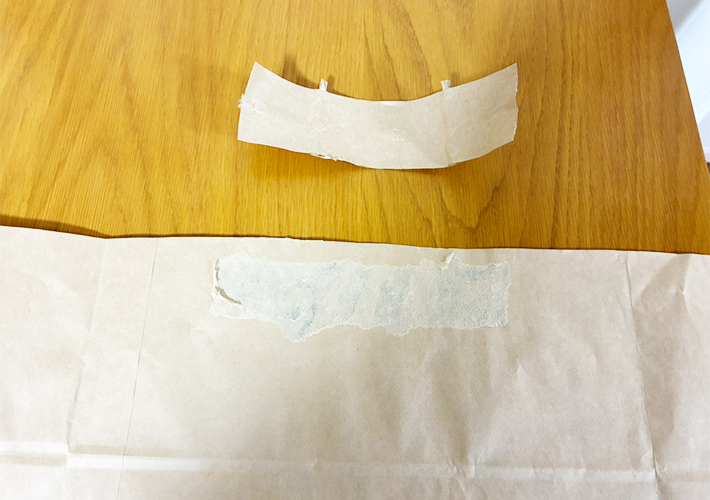 紙袋の活用法（撮影：grapeライフハック編集部）