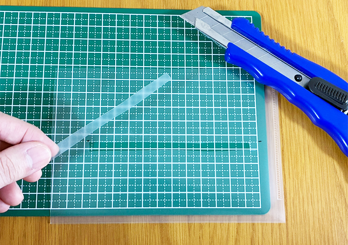 クリアファイルの活用写真（撮影：grapeライフハック編集部）