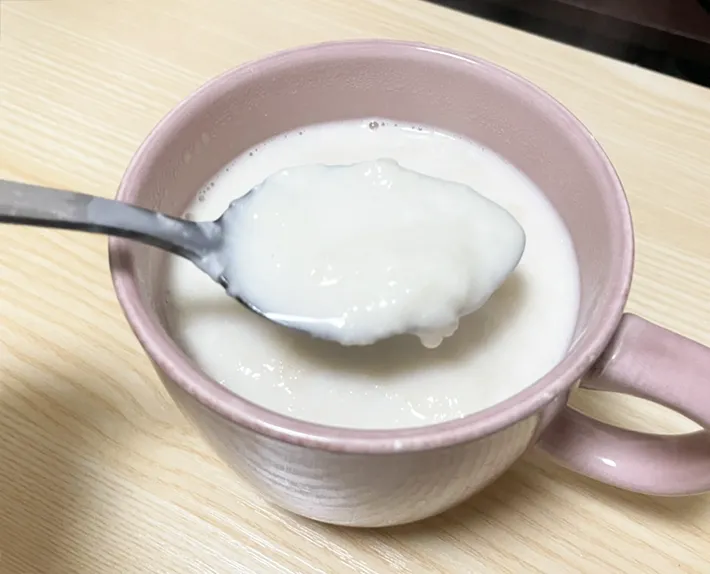 『パン粥』の写真（撮影：grape芸能編集部）