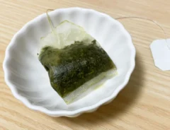 緑茶の茶葉(撮影:grape芸能編集部)