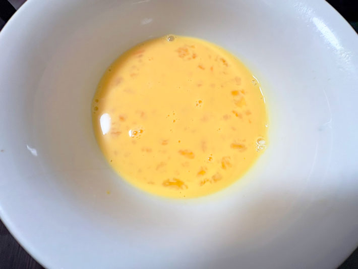 『油揚げのフレンチトースト』の写真（撮影：grapeフード編集部）