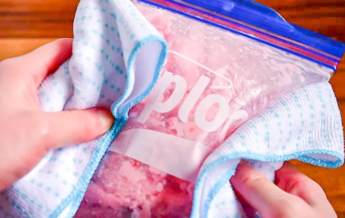 2回目のもみほぐしの写真（撮影：小泉明代）