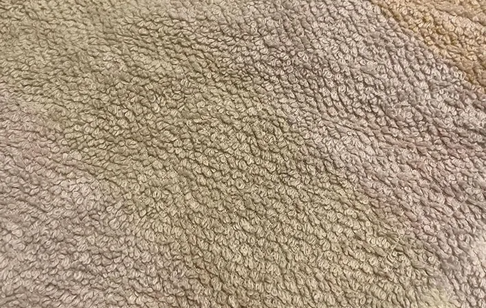 タオルの写真（撮影：Heulie）