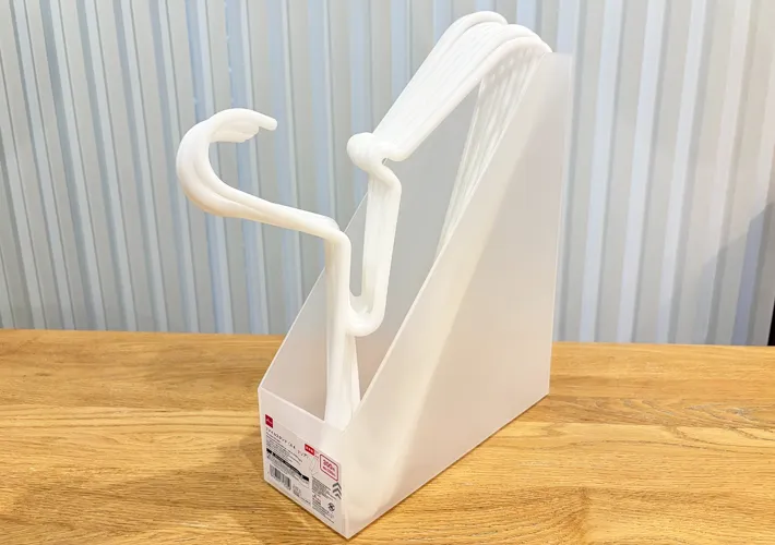 『ダイソー ファイルボックス』の使用写真（撮影：Classy Life）