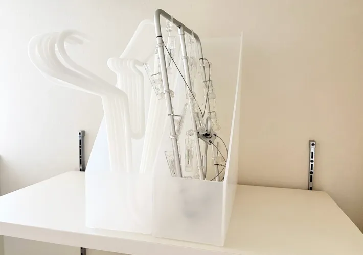 『ダイソー ファイルボックス』の使用写真（撮影：Classy Life）