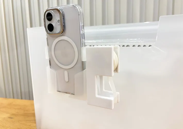 『ダイソー ファイルボックス専用グッズ』の使用写真（撮影：Classy Life）