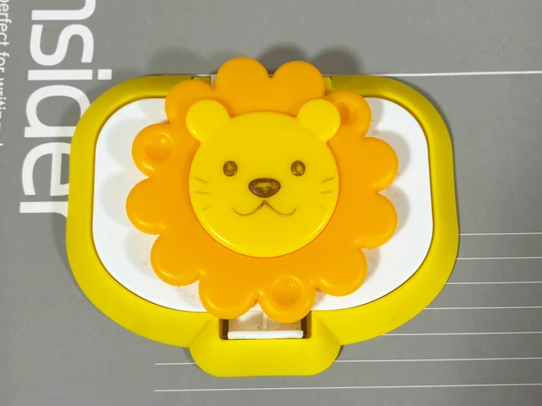 ウェットシートの蓋活用写真（撮影：grapeライフハック編集部）