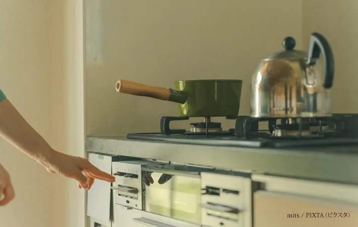 『ガスコンロ』の写真