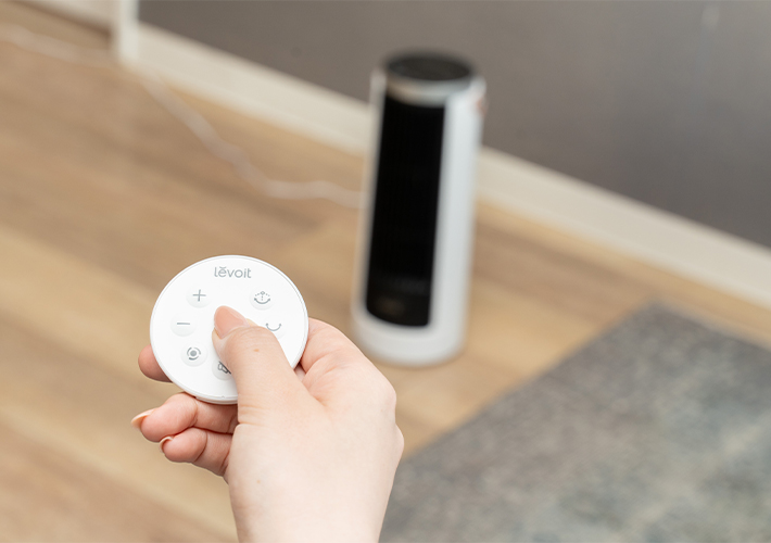 Levoit Windi Mini ミニタワーファンの使用写真
