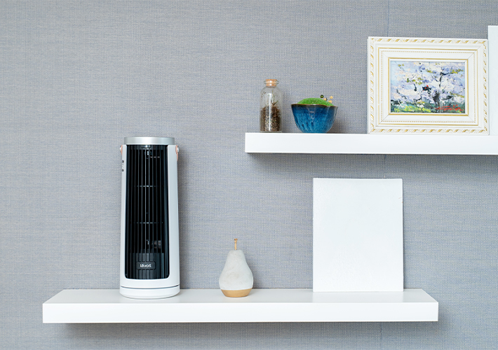 Levoit Windi Mini ミニタワーファンの使用写真